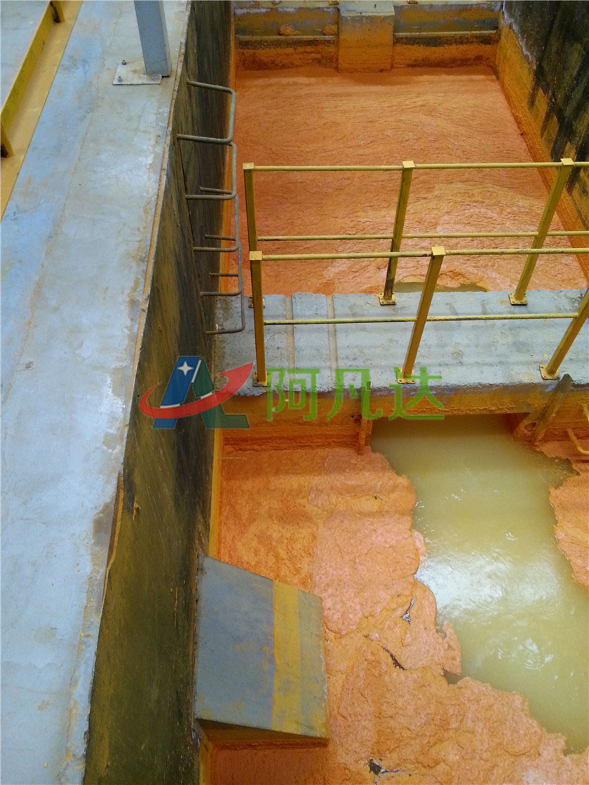 漆霧凝聚劑現場應用